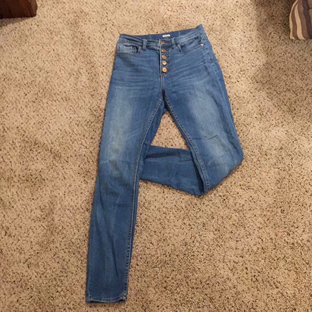 Women’s blue jeans